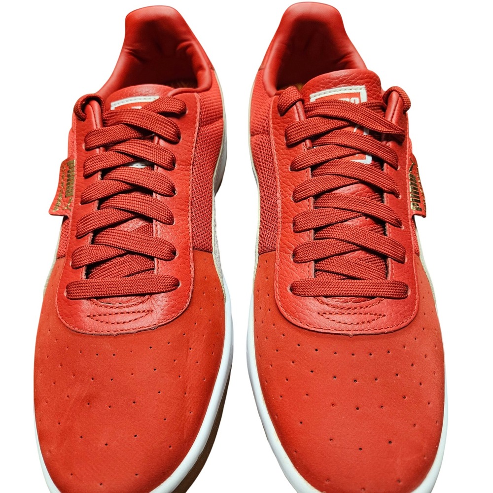 Puma California Casual Ribbon Red Men's 13 NWOB Unworn Retro OG Gum Sole - Picture 7 of 11